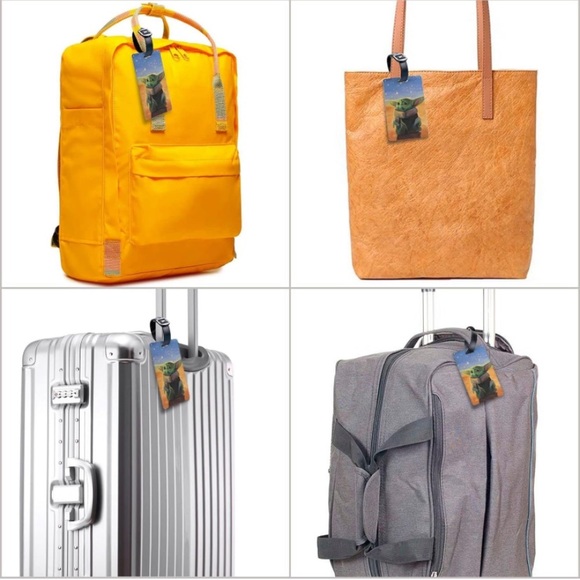 Din Grogu, Baby Yoda luggage tag. New - Picture 6 of 6